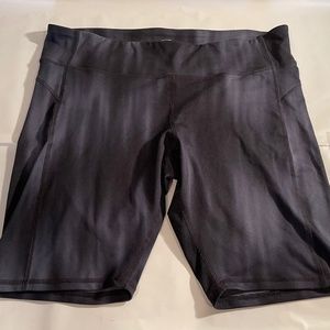 Champion Duo Dry Gray Black Yoga Run Shorts - XXL